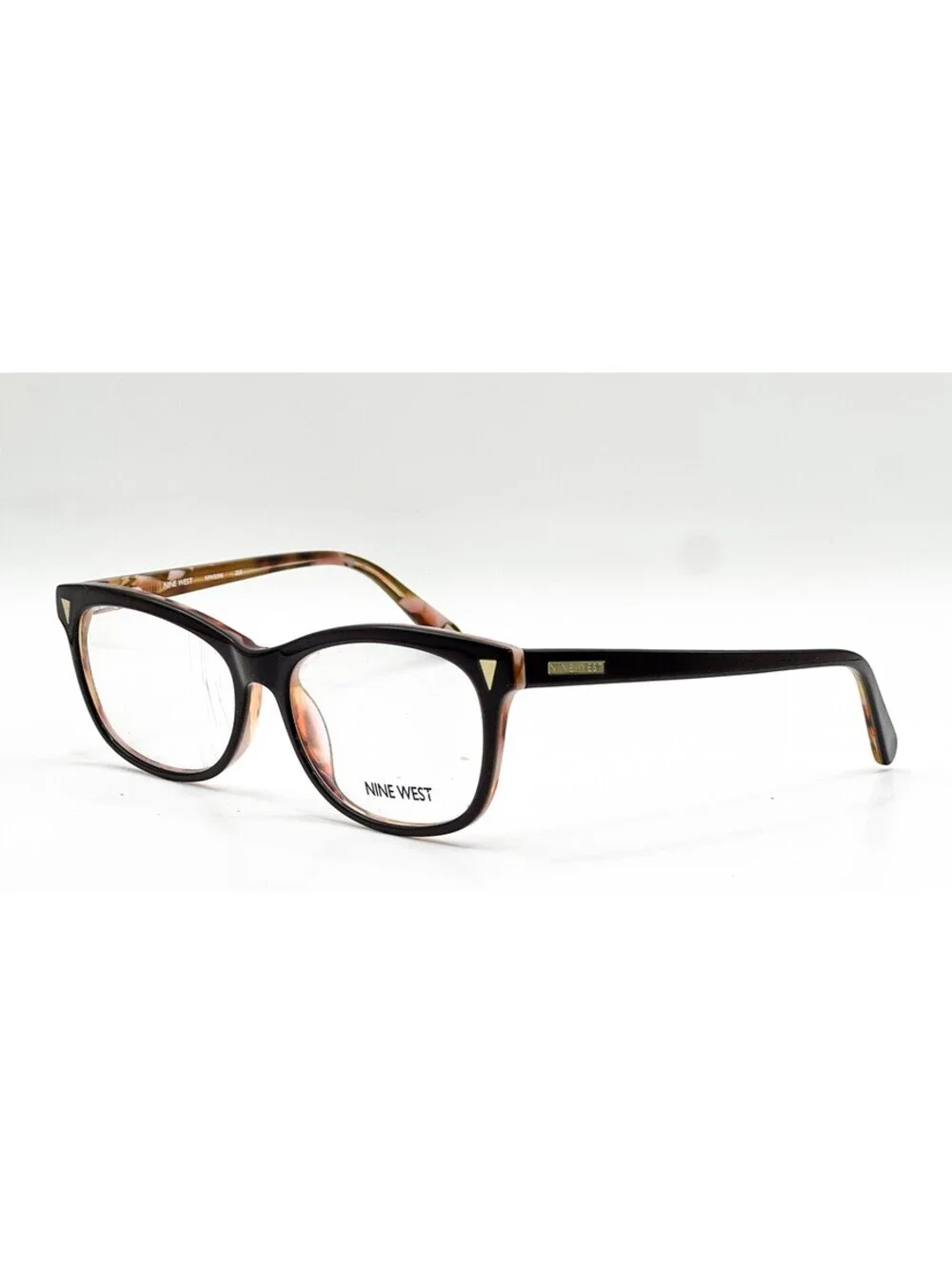 Nine West Nw5006 255 Brown And Tortoise Authentic Eyeglasses 52-16-130